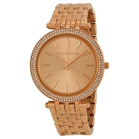 michael kors rose gold watch groupon|Michael Kors darci mk3192.